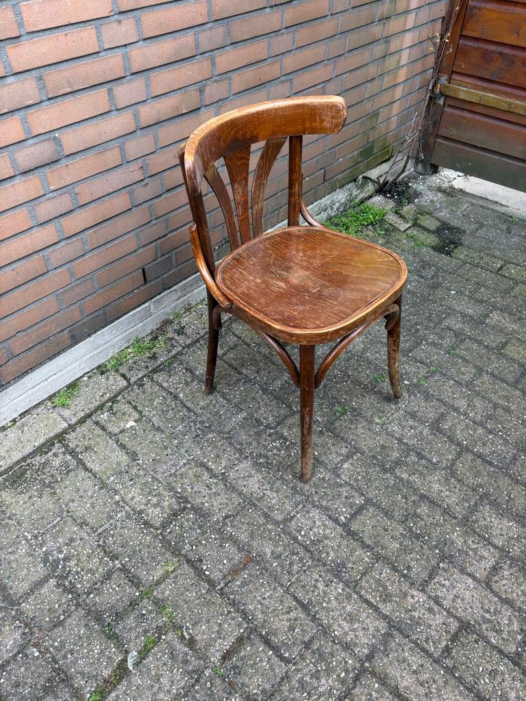 4 Thonet cafe’ stoelen, Antiek en Kunst, Antiek | Meubels | Stoelen en Banken, Ophalen