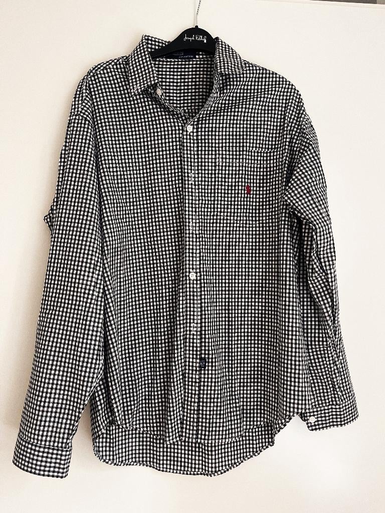 zgan Ralph Lauren overhemd maat XL, Blauw, Ralph Lauren, Ophalen of Verzenden, Zo goed als nieuw