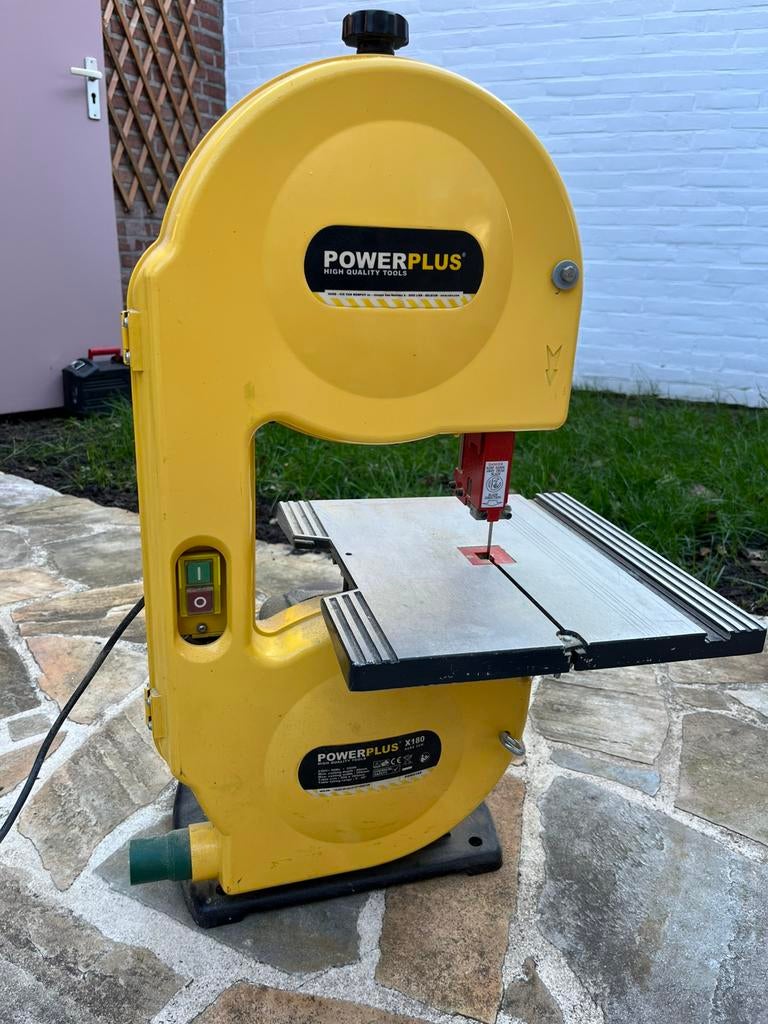 Lintzaag powerplus, Ophalen, 70 mm of meer, Zo goed als nieuw, Lintzaag