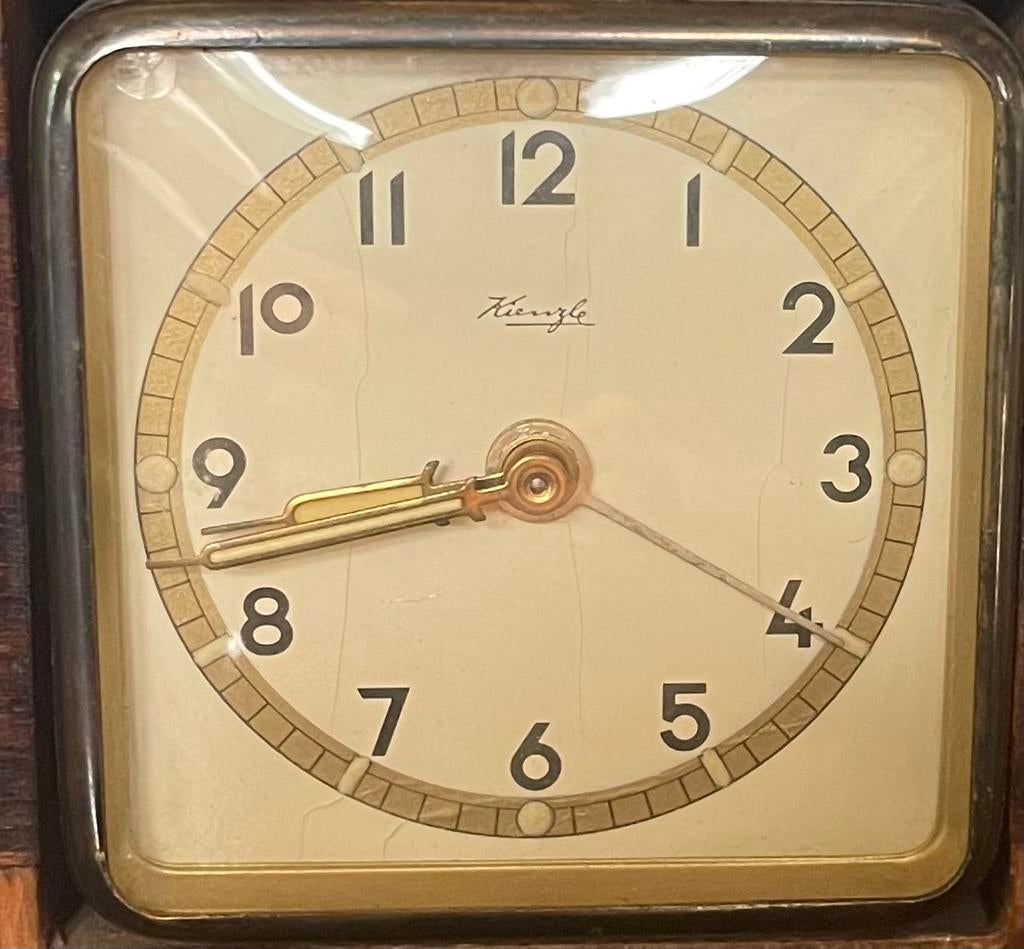 Kienzle houten klokje, Antiek en Kunst, Antiek | Klokken, Ophalen of Verzenden