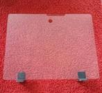 Glazen haardscherm met ijzeren voetjes, 50x66 cm, Ophalen of Verzenden