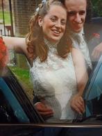 Ivoor witte Trouwjurk maat 42, Ophalen, Trouwjurk, Wit, Onbekend