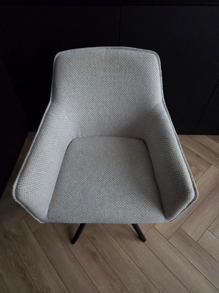 Jesper Home Hofu Eetkamerstoelen Checkers Charm (6 stuks), Ophalen, Gebruikt, Vijf, Zes of meer stoelen, Stof