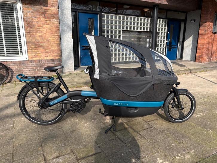 Gazelle Makki Load bakfiets GPS aug25 gekocht perfecte staat, Fietsen en Brommers, Fietsen | Bakfietsen, Zo goed als nieuw, Gazelle
