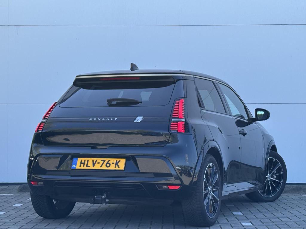 Renault 5 comfort range iconic cinq 52 kWh Pack Harman Kardo, Auto's, Renault, Stof, Gebruikt, Zwart, Origineel Nederlands