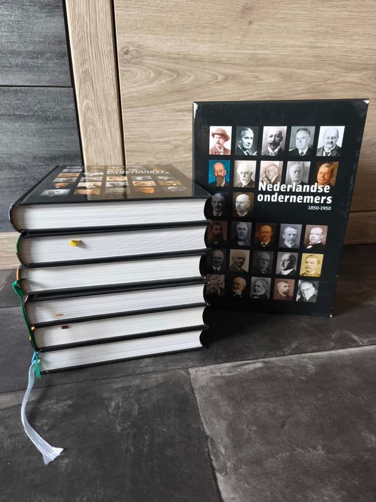 Nederlandse Ondernemers 1850-1950 - Complete Set (6 Boeken), Boeken, Ophalen of Verzenden, Diverse Auteurs