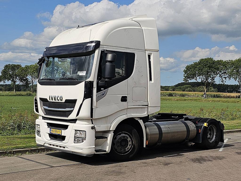 IVECO AS440S40 STRALIS lng, Auto's, Automaat, Euro 6, Wit, Bedrijf