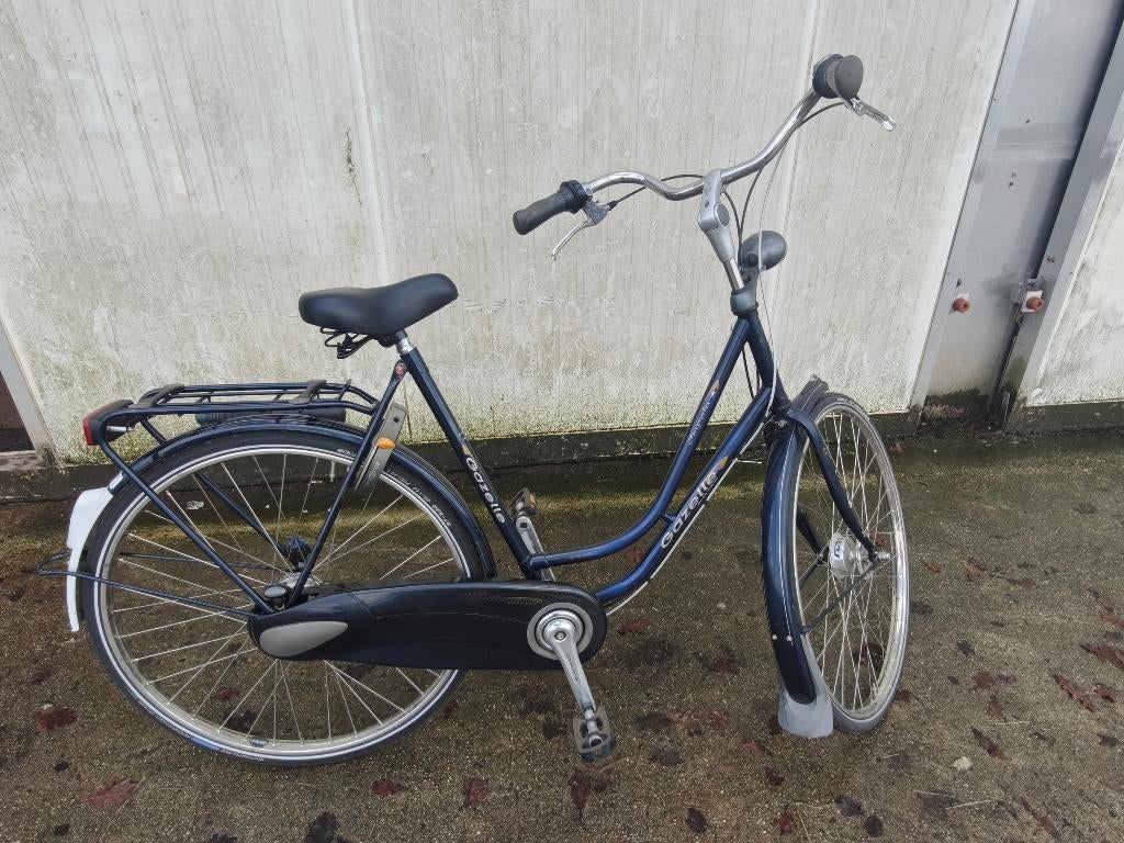 damesfiets gazelle impala 7 v, Ophalen, Gebruikt, Versnellingen, 56 cm of meer
