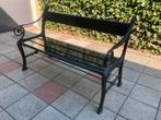 Parkbank tuinbank gietijzer, Ophalen of Verzenden, Nieuw, Hout