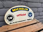 Vintage Michelin Reclamebord - Blauwvingerrit 1984, Verzamelen, Merken en Reclamevoorwerpen, Ophalen, Reclamebord, Gebruikt, .