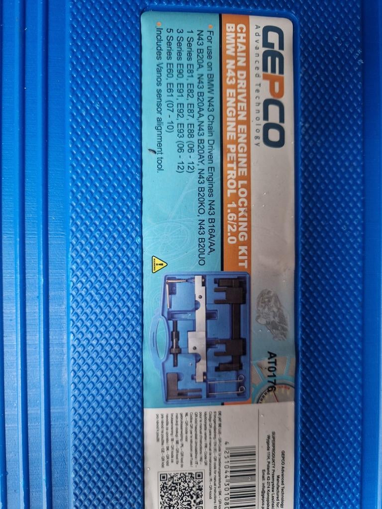 Timingset n43 zie foto 2 bmw 1,3,5 serie, Ophalen of Verzenden, Zo goed als nieuw