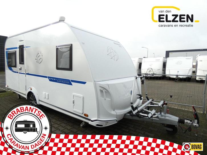 Knaus Sport Silver Selection 450 FU THULE LUIFEL,ENDURO MOVE, Caravans en Kamperen, Caravans, Bedrijf, tot en met 4, 1000 - 1250 kg