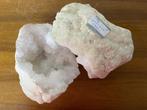 Bergkristal geode (8) 11 kg kg, 27x23x18 prachtstuk., Ophalen of Verzenden, Mineraal