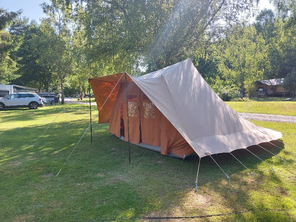 Albatros de Waard tent, Caravans en Kamperen, Tenten, Ophalen, Gebruikt, Tot en met 4