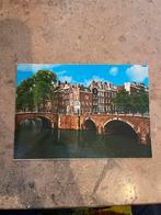 Ansichtkaart Amsterdamse grachten en brug, Ophalen of Verzenden, 1960 tot 1980, Ongelopen, Noord-Holland