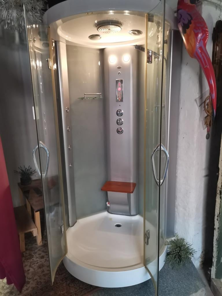 Stoomcabine / douchecabine, Ophalen