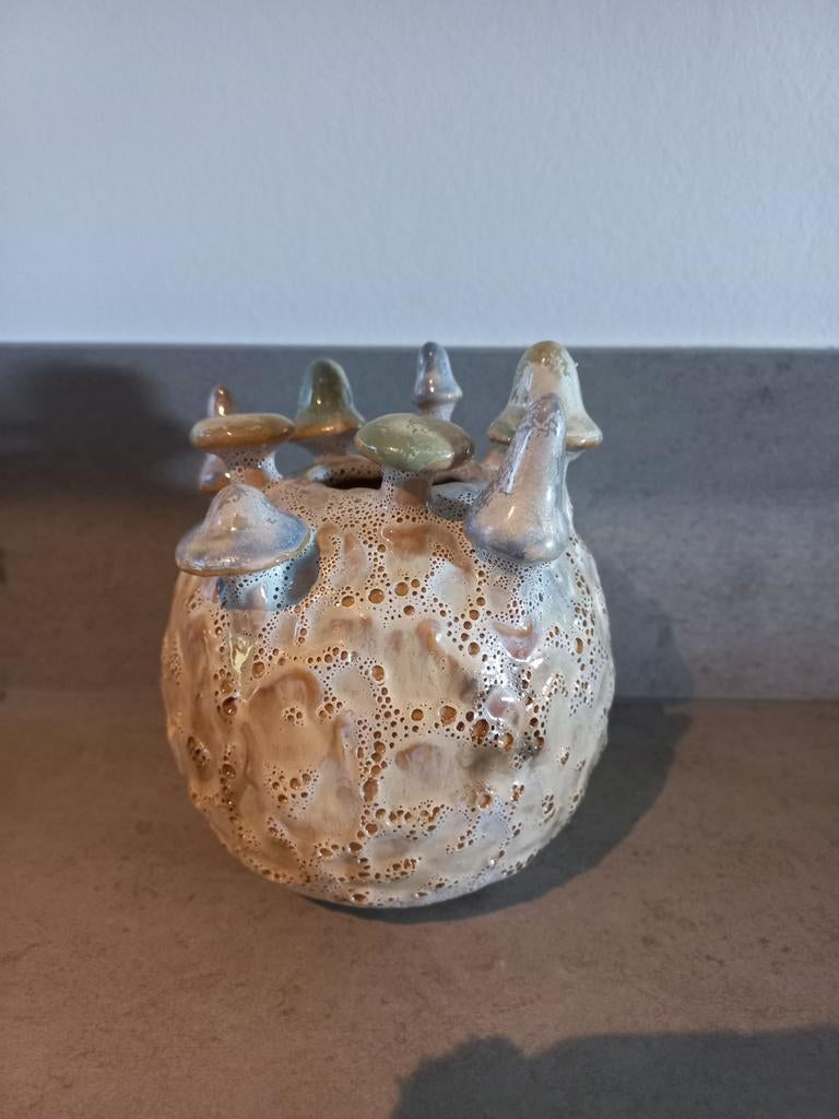 Prachtig bloempotje, Overige kleuren, Ophalen of Verzenden, Minder dan 50 cm, Glas