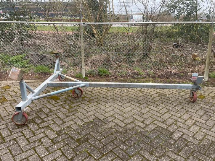 Bootkar / Botenbok – Gegalvaniseerd – tot 2000 kg, Watersport en Boten, Bootonderdelen, Gebruikt, Overige typen, Motorboot, Ophalen