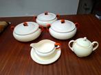 Edmond Bellefroid Strand Hema servies vintage art deco, Antiek en Kunst, Antiek | Servies compleet, Ophalen of Verzenden