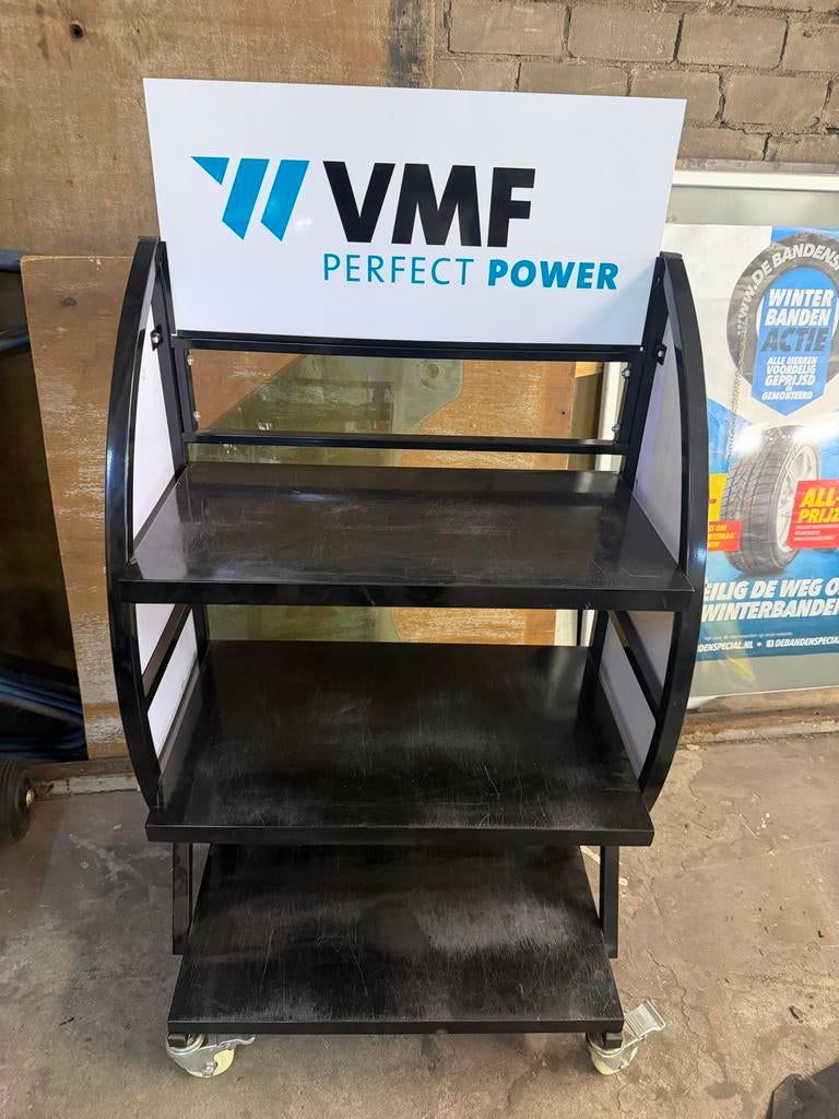 VMF Perfect Power Display Rek op Wielen, Auto diversen, Auto-accessoires, Ophalen of Verzenden
