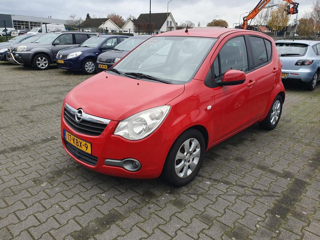 Opel Agila Opel Agila 1.0 Enjoy-AIRCO-HOGE INSTAP, Auto's, Opel, Stof, Gebruikt, 996 cc, Origineel Nederlands