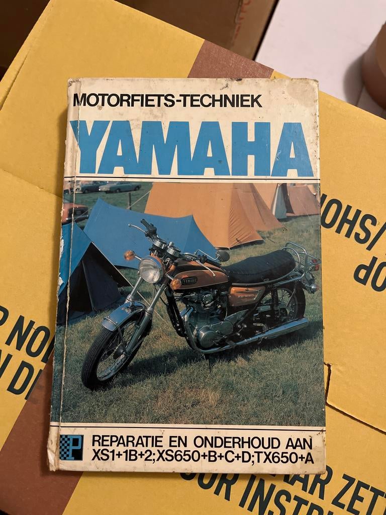 Yamaha XS650 Motorfiets-Techniek Reparatie en Onderhoud, Boeken, Ophalen of Verzenden, Gelezen, Merk of Model