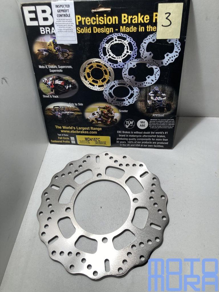 EBC MD4157 remschijf Kawasaki Z1000 Z800 Z750 2007 - 2016 ZX, -, -, Nieuw, Ophalen of Verzenden
