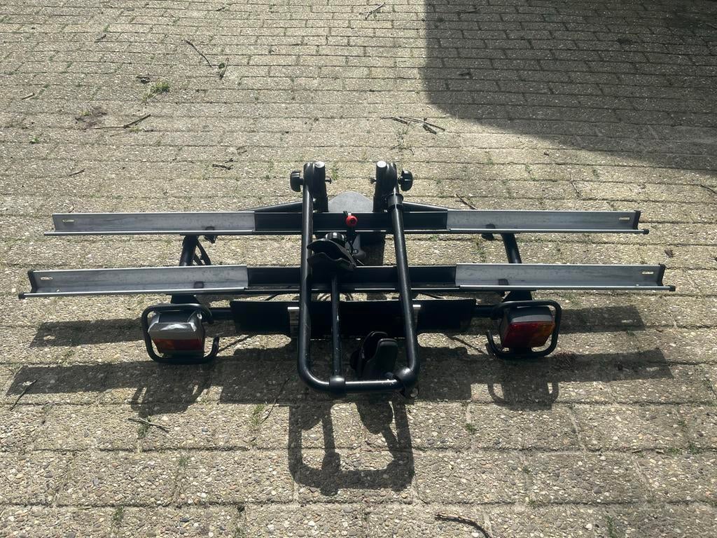 Thule fietsendrager voor 2 fietsen, Auto diversen, Fietsendragers, Gebruikt, Trekhaakdrager, 2 fietsen, Ophalen
