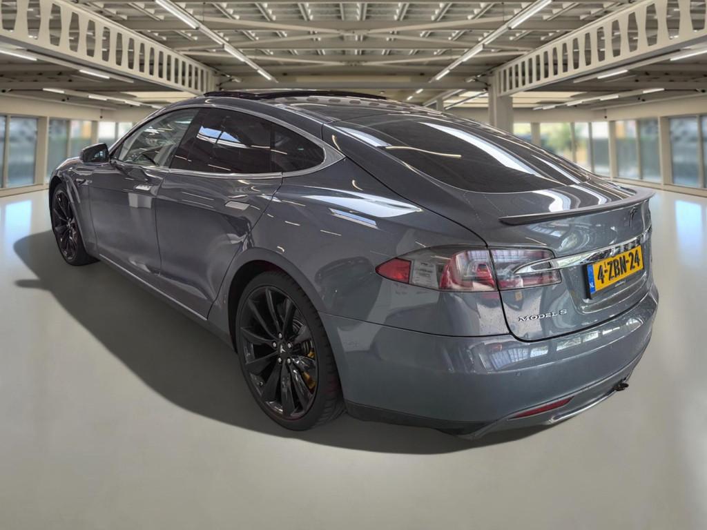 Tesla Model S 85 Base Panorama dak 21 inch/ trekhaak/nieuwe, Achterwielaandrijving, Gebruikt, 85 kWh, 367 pk