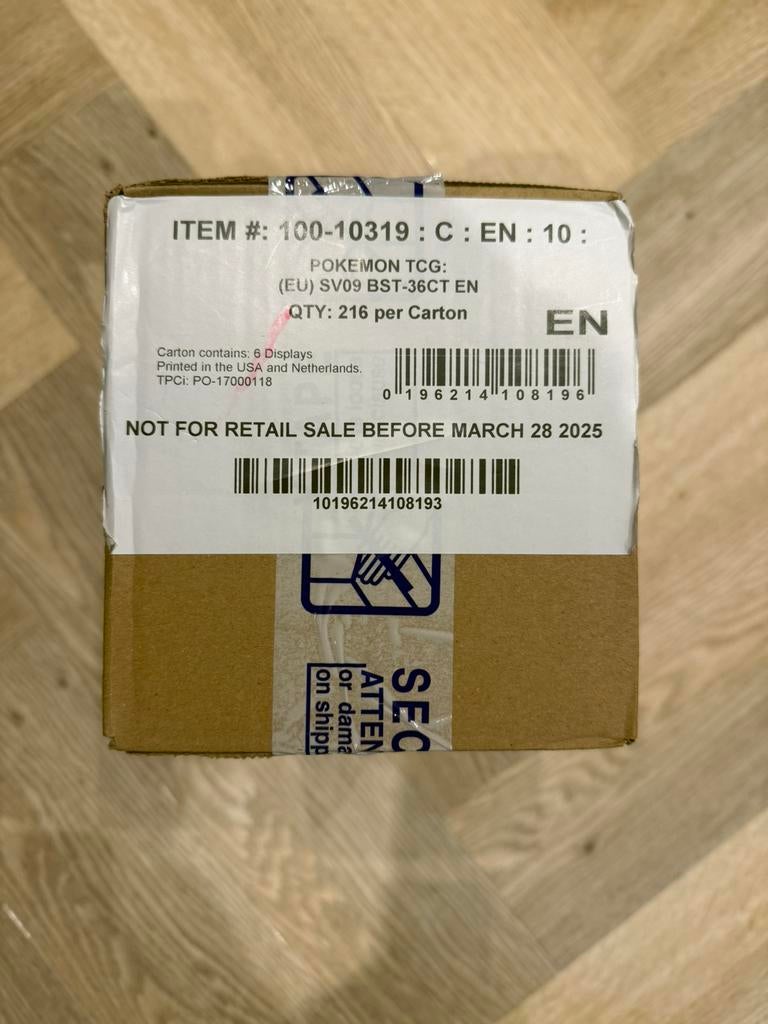 Journey Together Booster Box Case, Ophalen of Verzenden, Nieuw, Boosterbox