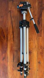 Manfrotto statief model #128  professioneel stevig, Ophalen, Gebruikt, Driepoot, 175 cm of meer