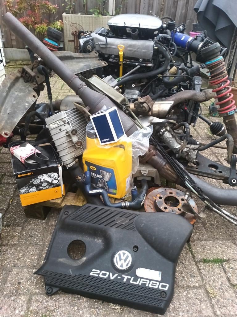 VW 1.8T GTI AGU 1998 complete motorswap set. 2950€, Auto-onderdelen, Motor en Toebehoren, Ophalen, Gebruikt, Volkswagen