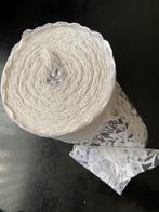 Witte vintage kant op rol per rol of per meter, Hobby en Vrije tijd, Kantklossen, Ophalen of Verzenden, Nieuw, Overige typen