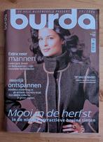 Burda nr 10 oktober 2006 mannen, marine, mantels, sixties, Ophalen of Verzenden, Zo goed als nieuw, Vrouw, Burda