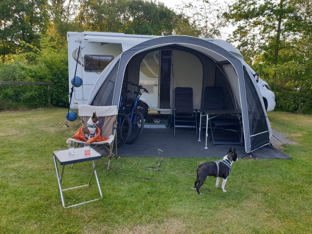 Stormvaste Unico Drive-Away Camper tent (type 350), Ophalen of Verzenden, Zo goed als nieuw