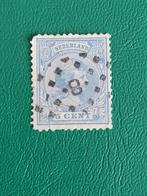 Nederlandse postzegel 5 cent Koningin Wilhelmina, Postzegels en Munten, Ophalen of Verzenden, T/m 1940, Gestempeld