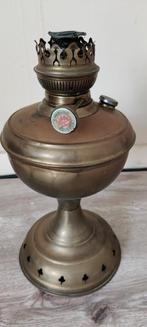 Oude olielamp, Antiek en Kunst, Ophalen of Verzenden