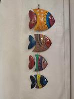 Wanddecoratie vissen metaal - tropisch, Huis en Inrichting, Kwastje-over-Kastje, Nieuw, Ophalen of Verzenden, Kwastjeoverkastje@gmail.com