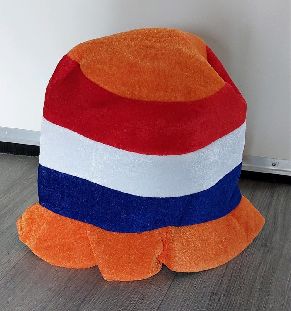 Oranje hoed ( koningsdag ) nieuw!, Ophalen of Verzenden, Nieuw, Oranje of Koningsdag