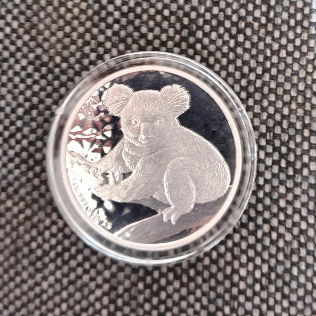 Koala 2009 1 Oz zilveren munt 2009 336.757 oplage, Ophalen of Verzenden, Zilver