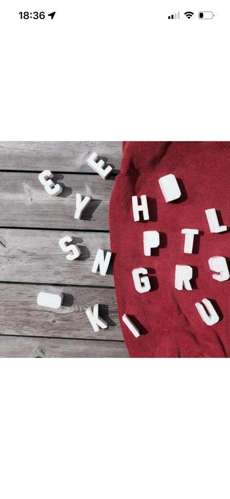 10.000 x Letter Geur Zeepjes, Ophalen, Nieuw