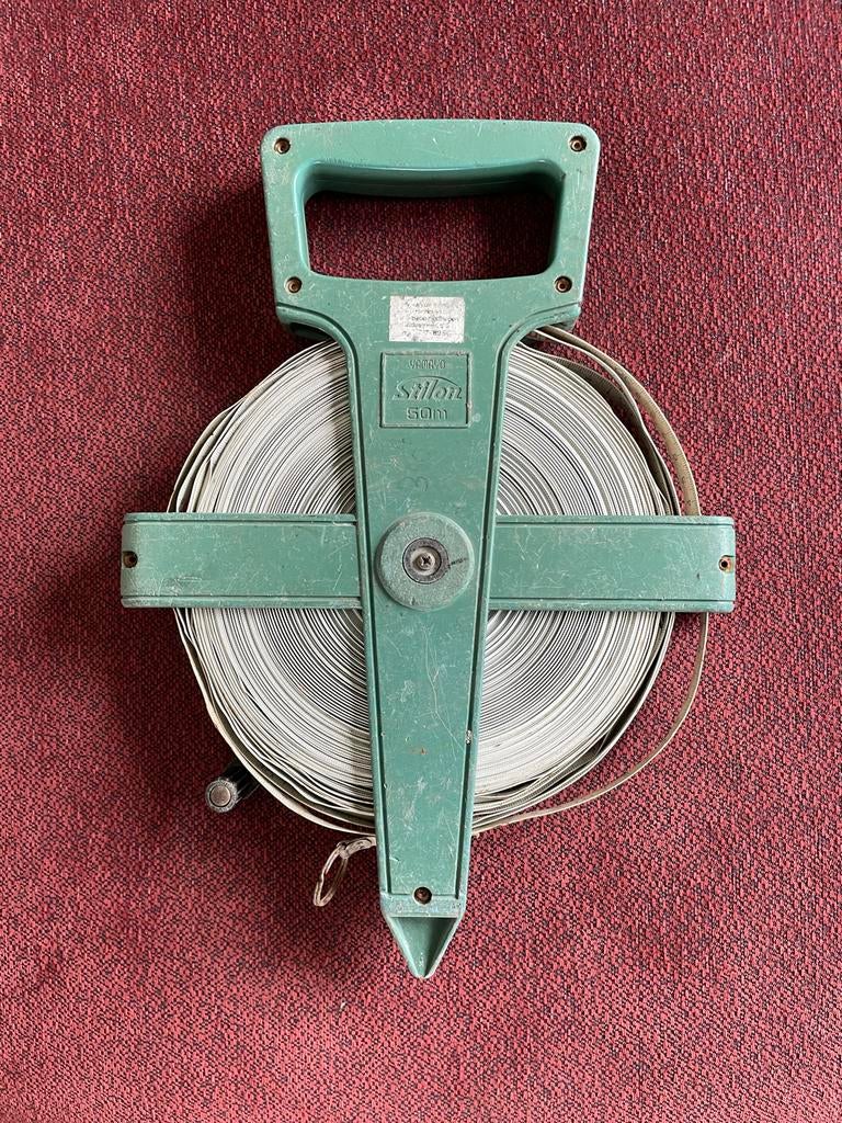 Meetlint 50 meter, Ophalen of Verzenden, Gebruikt, Afstand