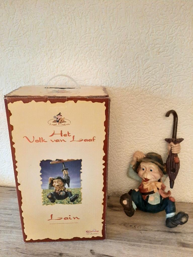 laven efteling Lain met paraplu in originele doos, Ophalen of Verzenden, Zo goed als nieuw, Beeldje of Poppetje