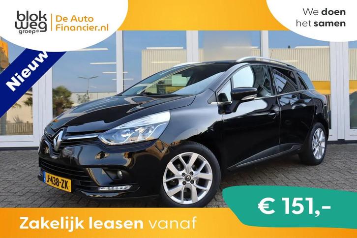 Renault Clio Estate 0.9 TCe Limited, Cruise Con € 10.950,0, Auto's, Renault, Bedrijf, Te koop, Clio, ABS, Airbags, Airconditioning