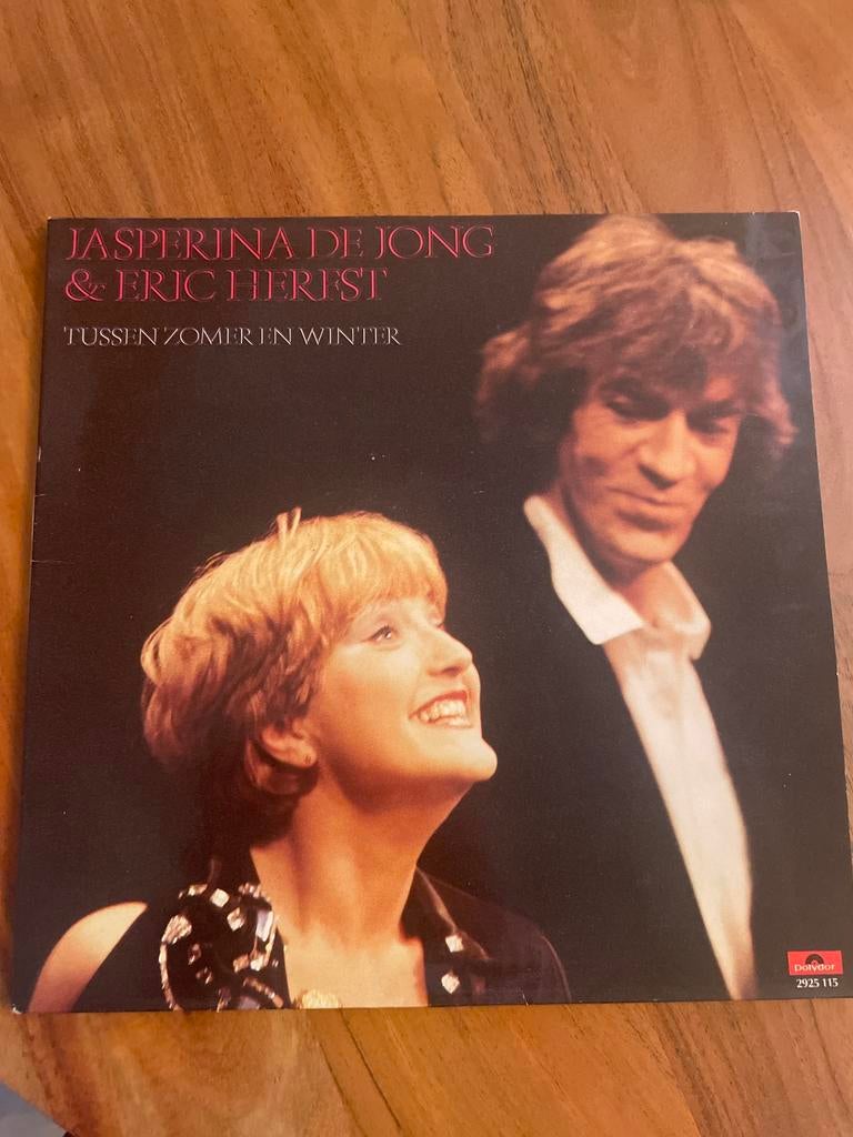 Jasperina de jong en eric herfst. Tussen zomer en winter., Ophalen of Verzenden, Zo goed als nieuw, 12 inch