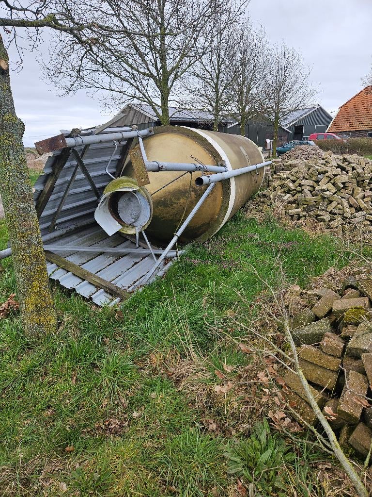 silo, schuilhut, Ophalen, Gebruikt