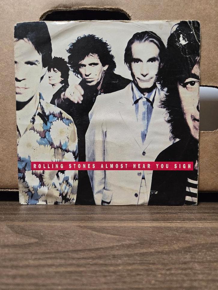 Rolling stones - Almost hear you sigh, Cd's en Dvd's, Vinyl Singles, Zo goed als nieuw, Single, Pop, 7 inch, Ophalen of Verzenden