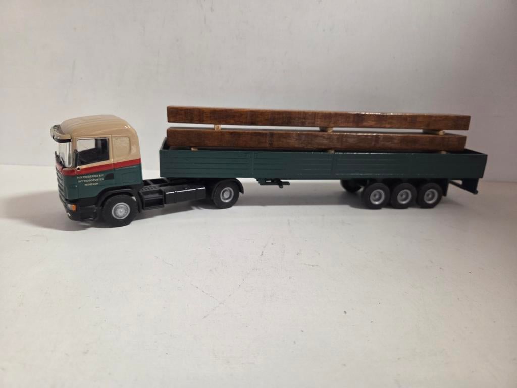 Lion Toys Scania 114 met lading Frederiks code 3, ., Ophalen of Verzenden, Zo goed als nieuw, .