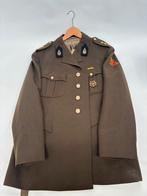 Officiers uniform Technische Dienst kapitein + baton, Ophalen of Verzenden, Landmacht, Nederland, Kleding of Schoenen