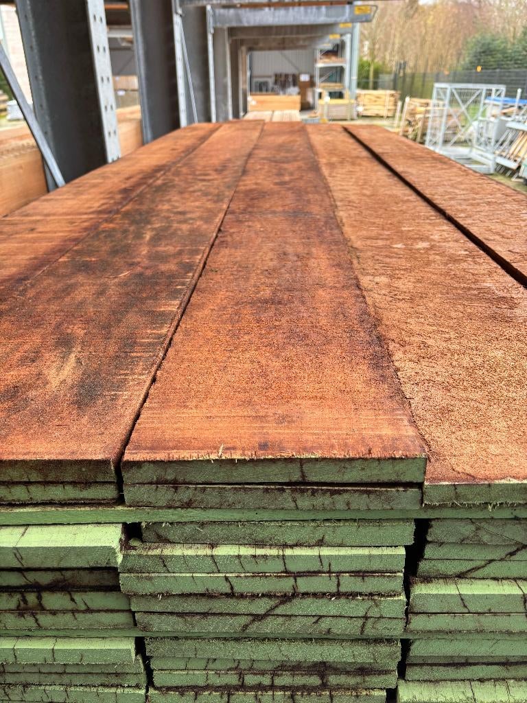 Hardhout plank 20 x 200 x 3000 mm angelim, Ophalen, Planken, Nieuw, Hardhout